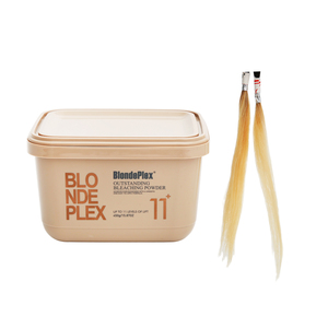 Poudre décolorante pour <span class=keywords><strong>cheveux</strong></span> BlondePlex Salon, éclaircissement niveau 11+, avec une agréable odeur de rose, 450g, logo personnalisé - Product Image 3