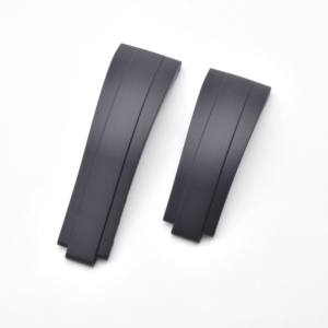 Correa de <span class=keywords><strong>reloj</strong></span> de goma de lujo de 20mm y 21mm para Rolex Submariner Datejust GMT <span class=keywords><strong>Daytona</strong></span> Oysterfle - Product Image 2