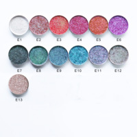 Kundenspezifischer Großhandel DIY Hochpigmentierter Holographischer Chamäleon-Lidschatten Private Label OEM Multichromer Chamäleon-Einzellidschatten