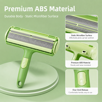 Rouleau anti-poils durable et réutilisable au design grenouille mignon pour couvertures, canapés et sièges