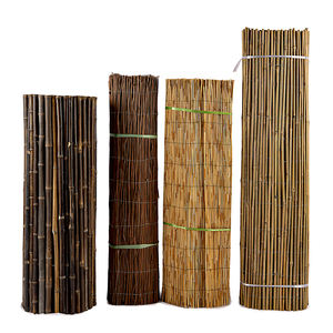 Rouleau de clôture en bambou bon marché d'usine Écran de confidentialité en bambou Reed Clôture Panneau Taille personnalisée - Product Image 1