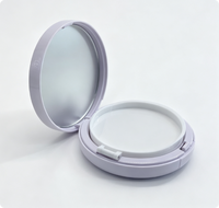 Boîtes à Poudre Cosmétiques Vides Personnalisables en Gros, Étuis Réutilisables en Plastique ABS, Épaisseur 21mm, Emballage Marque Privée