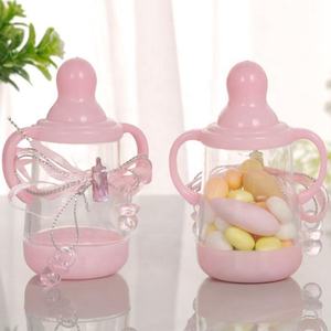 <span class=keywords><strong>Biberon</strong></span> bonbons boîtes à cadeaux rose ou bleu pour cadeau de douche de bébé - Product Image 2