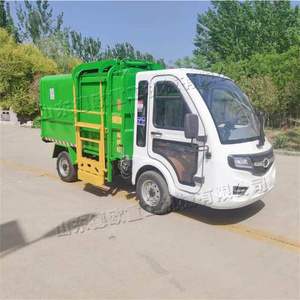 <span class=keywords><strong>Camion</strong></span> à ordures électrique suspendu à benne basculante, mini <span class=keywords><strong>camion</strong></span> de collecte des déchets électrique pour l'assainissement des rues, directement de l'usine chinoise - Product Image 4