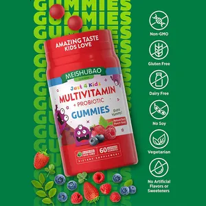 Thương hiệu tư nhân Hot Bán Vitamin tổng hợp Gummy cho trẻ em Vitamin D Gummies Vitamin C Gummies với kẽm cho trẻ em