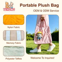 Breloque de sac en peluche personnalisée, pendentif animal en peluche doux, porte-clés avec logo imprimé sur mesure pour accessoire de sac, vente en gros