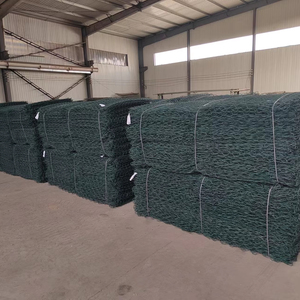 Suministro de fábrica Cesta de gaviones hexagonal recubierta de <span class=keywords><strong>PVC</strong></span> Caja de gaviones galvanizada Cesta de gaviones recubierta de <span class=keywords><strong>PVC</strong></span> - Product Image 1