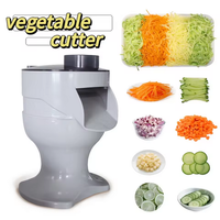 Hoge Efficiëntie Commerciële Multifunctionele Huishoudelijke Groente- en Fruitshredder/Salade Maker voor Aardappel, Komkommer en Wortel