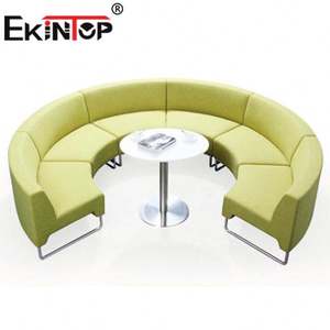 Sinonis personalizable de alta calidad de 7 plazas moderno salón conjunto OEM de moda al aire libre uso seccional para hoteles y escuelas - Product Image 5