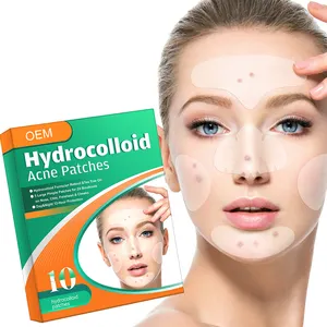 <strong>5</strong>-in-1 Acne Cover Patch Sticker Private Label Day and Night with Multiple Fade Acne Mark <strong>Hydrocolloid</strong> Acne Pimple Patches - Product Image 1