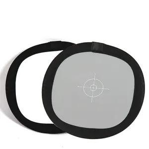 Placa de foco de 30cm cinza dupla face, placa para fotografia 18% exposição refletor cinza