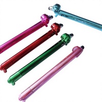 Stylo à encre noire 1,0 mm avec dessin animé d'animal chiot pour écran tactile capacitif, simulation mignonne, cadeau