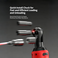18V Milwaukee FUEL 1/2" Cordless Ratchet Wrench Kit dengan Baterai 5Ah, Charger & Tas, Torsi Tinggi untuk Perbaikan Otomotif & Mekanik