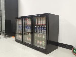 Réfrigérateur de bar extérieur commercial à gaz R600A, capacité 450 canettes, en acier inoxydable, intégré, avec verrou - Product Image 5