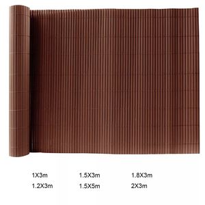 Customized PVC Coated <strong>Bamboo</strong> Slat <strong>Garden</strong> Fence Natural Plastic Security <strong>Screen</strong> for Yard Privacy Roll Frame Panel Wire Fencing - Product Image 4