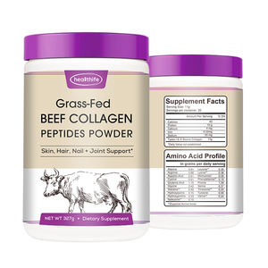 Bevanda in Polvere al Collagene di Manzo Allevato al Pascolo, Peptidi di Collagene Idrolizzato Tipo I e III, Collagene Bovino per Pelle, Capelli e Unghie delle Donne - Product Image 5