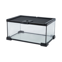 Ant Eco-Box - Terrarium rectangulaire moderne en verre extra-clair pour tortues - Équipement d'aménagement paysager - Terrarium pour reptiles domestiques
