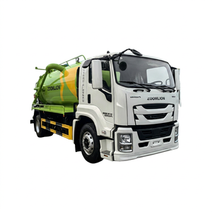 Reliable ISUZU 4*2 GIGA Chassis 12000litres Sewage <b>Suction</b> Cleaning Sewer Truck for Sale Option Italy JUROP/Moro Vacuum <b>Pump</b> - Product Image 1