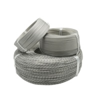 IEC K-Typ Metallgeflecht-Thermoelement-Messkabel Doppelschichtiges Glasfaser-Isoliertes Temperaturmesskabel F7/0.2KXH-H-GAB