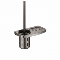 Suporte de Toalhas de Parede Preto Fosco, Prateleira de Toalhas para Banheiro, Cestos Triangulares, Suporte para Papel Higiênico, Gancho em Linha, Escova Sanitária, Acessórios para Banheiro