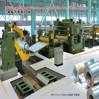 Cizalla Voladora Automática CNC de Alta Precisión CFY-4X1700mm para Chapa Delgada, Controlada por PLC Chuangtu / Control ABB, Certificación CE ISO