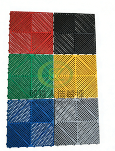 Dalles de sol de garage emboîtables durables antidérapantes en PP vierge à 100 %, épaisseur 18 mm, pour le detailing automobile et les stations de lavage 4S - Product Image 3