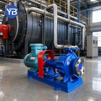 Pompe centrifuge haute température RY25 25 160, 3 m³/h, 27 m, pompe à huile de transfert thermique, 2900 tr/min avec moteur, directement de l'usine