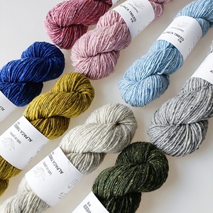 Lotus <span class=keywords><strong>Yarns</strong></span> Notable Ligereza Calidez DK Peso Suave Alpaca Merino Tweed Hilo de tejer a mano de color para suéter Handcafts - Product Image 4