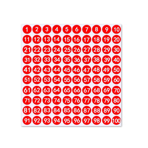 Etiquetas Adhesivas Redondas Coloridas de PVC/Vinilo/Papel, Resistentes al Agua, para Hogar, Oficina, Regalos y Manualidades, Venta al Por Mayor - Product Image 3