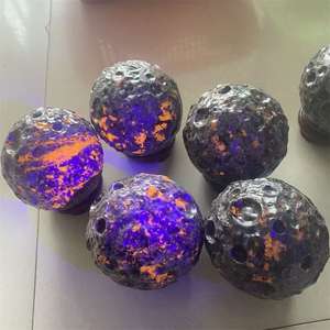 Esfera <span class=keywords><strong>de</strong></span> <span class=keywords><strong>Luna</strong></span> <span class=keywords><strong>de</strong></span> Piedra <span class=keywords><strong>de</strong></span> Llama <span class=keywords><strong>de</strong></span> Cristal Fluorescente Natural, Grabado a Mano, Decoración <span class=keywords><strong>de</strong></span> Escritorio Duradera con Espíritu <span class=keywords><strong>de</strong></span> Fuego, <span class=keywords><strong>Luna</strong></span> Redonda - Product Image 3