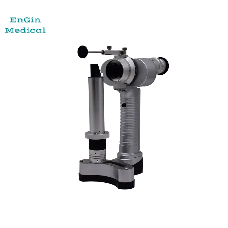 EnGin 의료 탑 콘 휴대용 슬릿 램프 검사 휴대용 장비 어댑터 카메라 안과 현미경