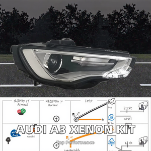 Direktverkauf ab Werk Neu für Audi A3 2013-2016 Xenon-Scheinwerfer-Baugruppe HID Xenon H9 Form Zustand Neu Glühbirne <span class=keywords><strong>8VD</strong></span> 941 005/<span class=keywords><strong>8VD</strong></span> - Product Image 2