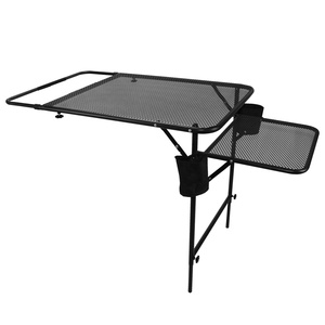 卡车和SUV用可调车辆轮胎安装钢旅行尾翼户外野营工作台 - Product Image 1
