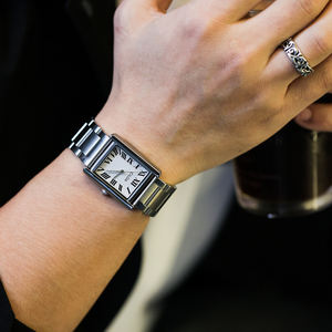 Montre CILOA carrée de haute qualité pour homme, luxe léger, cadeau haut de gamme, nouvelle tendance, mode décontractée, cadeau pour petit ami, montre à quartz - Product Image 5