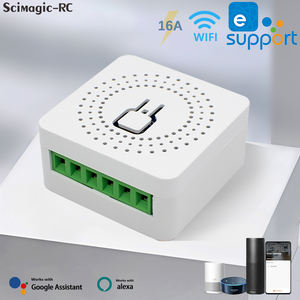 Interrupteur intelligent WiFi 16A EWeLink 2 voies, disjoncteur DIY avec minuterie, fonctionne avec Alexa, <span class=keywords><strong>Google</strong></span> Home, SmartThings pour l'automatisation de la maison - Product Image 5
