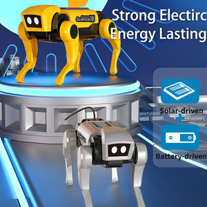 Jouet éducatif à assembler soi-même, jouet solaire à énergie renouvelable pour enfants, robot chien intelligent interactif RC à bas prix, en vente - Product Image 5