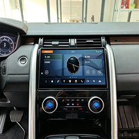 Autoradio à écran incurvé pour Android 13, pour Land Rover Discovery 5 2017-2021, tout-en-un avec panneau de commande de climatisation