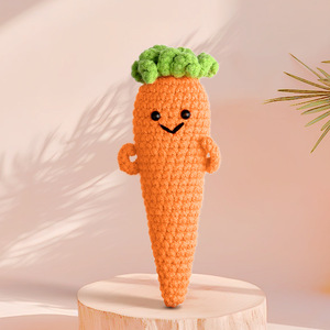 Juguetes de ganchillo de frutas y verduras, juguete tejido a crochet para mascotas - Product Image 1