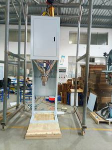 DCS-100A DCS-100AZ büyük ambalaj ölçekli yarı otomatik pirinç mercimek fasulye mısır besleme paketleme makinesi pnömatik tahrik - Product Image 3