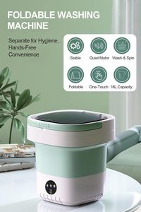 Foldable Washer and Dryer Combo Wash Pant Underwear Small Laundry Folding Portable <b>Mini</b> <b>Washing</b> <b>Machine</b> with Dryer Price - Product Image 2