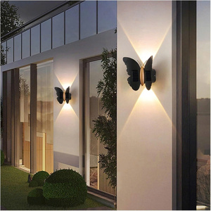 Minimalist IP44 Butterfly Solar Wall <b>Light</b> <b>Motion</b> <b>Sensor</b> <b>LED</b> Lamp for Garden Patio Yard Pathway Ceiling <b>light</b> - Product Image 2
