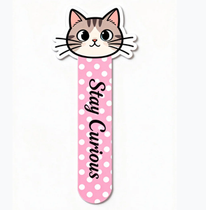 Etichette Adesive Fustellate Personalizzate per Carte, Segnalibri in Stile Cartone Animato per Bambini, Ideali per la Lettura - Product Image 5