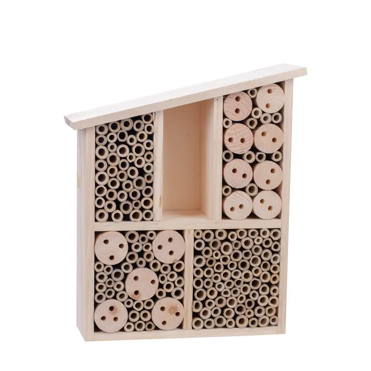 Tuin Klassieke Europese Stijl Lady Bird Home Houten Bee House Hout Insect Hotel