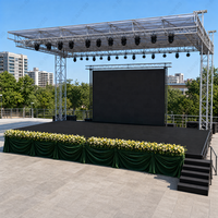 Écran LED extérieur RAYBO P3.91 étanche IP65, mur vidéo LED 7680HZ, écran d'affichage LED pour événements et scènes