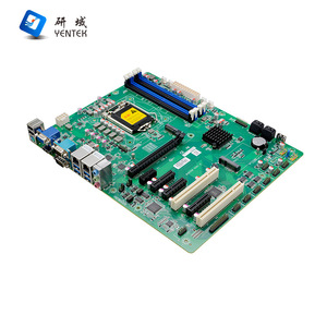 เมนบอร์ด Yentek W390DM Z390 LGA1151 DDR4 แบบสี่ช่อง ATX สำหรับควบคุมอุตสาหกรรม - Product Image 1