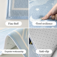 Tapis de Prière Personnalisable en Mousse à Mémoire pour Enfants, Tapis Interactif à Colorier pour Enfants