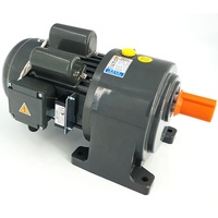 Moteur à engrenages hélicoïdaux à faible régime 0,4 kW Réducteurs à engrenages monophasés avec contrôleur de vitesse