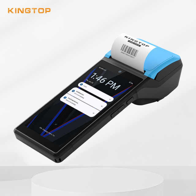 High-Speed Portable 4G Android 12 POS Terminal USB Connectivity 2D Barcode NFC WiFi BT Handheld Mobile POS for Logistics