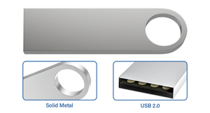 Memoria USB 3.0 Personalizada con Envío Gratis, 1 TB, 8GB, 16GB, 32GB, 64GB, 128GB, 256GB, 2TB, 2.0 - Product Image 2
