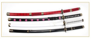 104cm une pièce en plastique épée non aiguisée 9 Styles japonais Anime Cosplay jouet samouraï Katana une pièce <span class=keywords><strong>Zoro</strong></span> épées Katana - Product Image 4